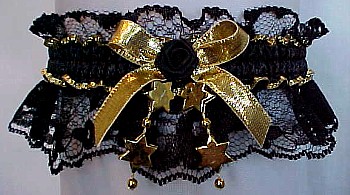 Black Lace Garters. Black and Gold Garters with Greek Key Band. MyGarters, My Garters, MyBridalGarter, MyPromGarter, MyPromGarters, MyBridalGarter, My Black Lace Garter, garter, garders, garder