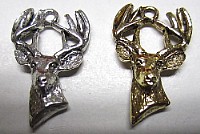 Deer Head Charm - Buck Head Charm