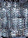 Shiny Silver Glitzy Glitz Metallic Band