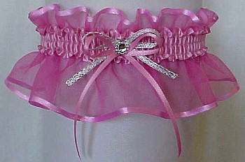 Wild Rose Sheer Bridal Garter - Wedding Garter - Prom Garter - Fashion Garter. garders, garder