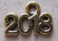 2018 Year Charm