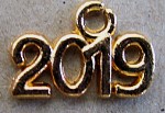 2019 Year Charm