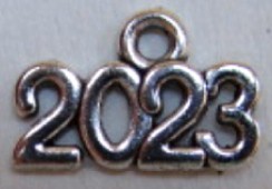 2023 Year Charm in gold or silver