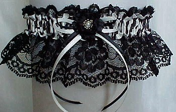 Zebra Print Prom Garters. Zebra Garters