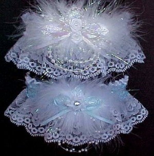 Wedding Garters, Bridal Garters, White Lace Garters, garter, garders, garder