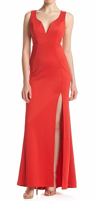 Orange Prom Dress