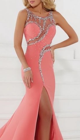 Peach Nora Prom Dress