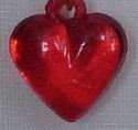 Close-up of Red Heart Charm