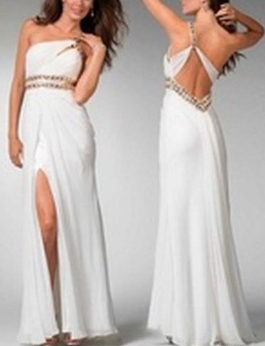 White Prom Dress