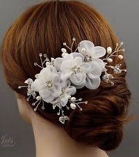 White Hair Comb Flower