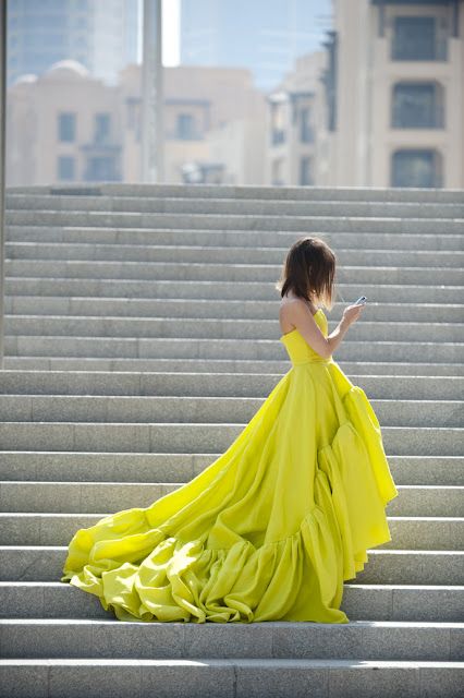 Yellow Neon Dress