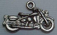 Biker Bands Garters Motorcycle Charm