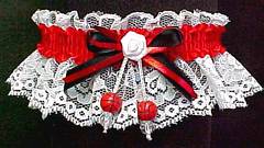 Basketball Garter in team colors. Garters with Basketballs. garders, garder